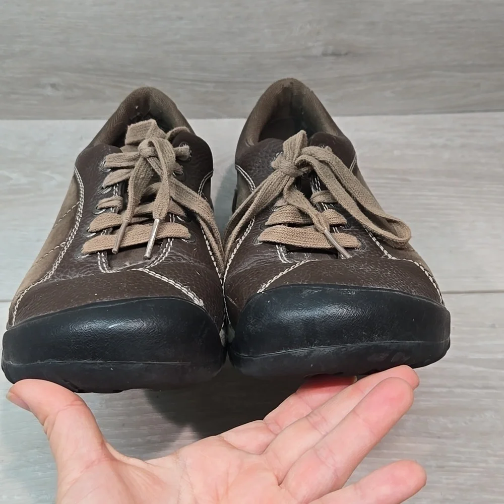 Keen Womens Presidio  Leather Sneakers shoes sz 9.5